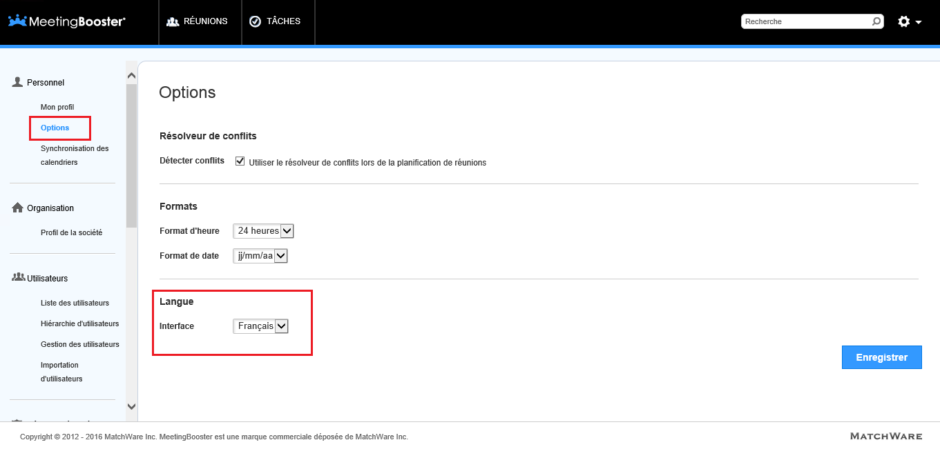 Comment Changer De Langue Sur Outlook Comment changer les paramètres de langue dans MeetingBooster